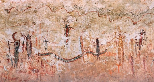 Cave drawings artwork