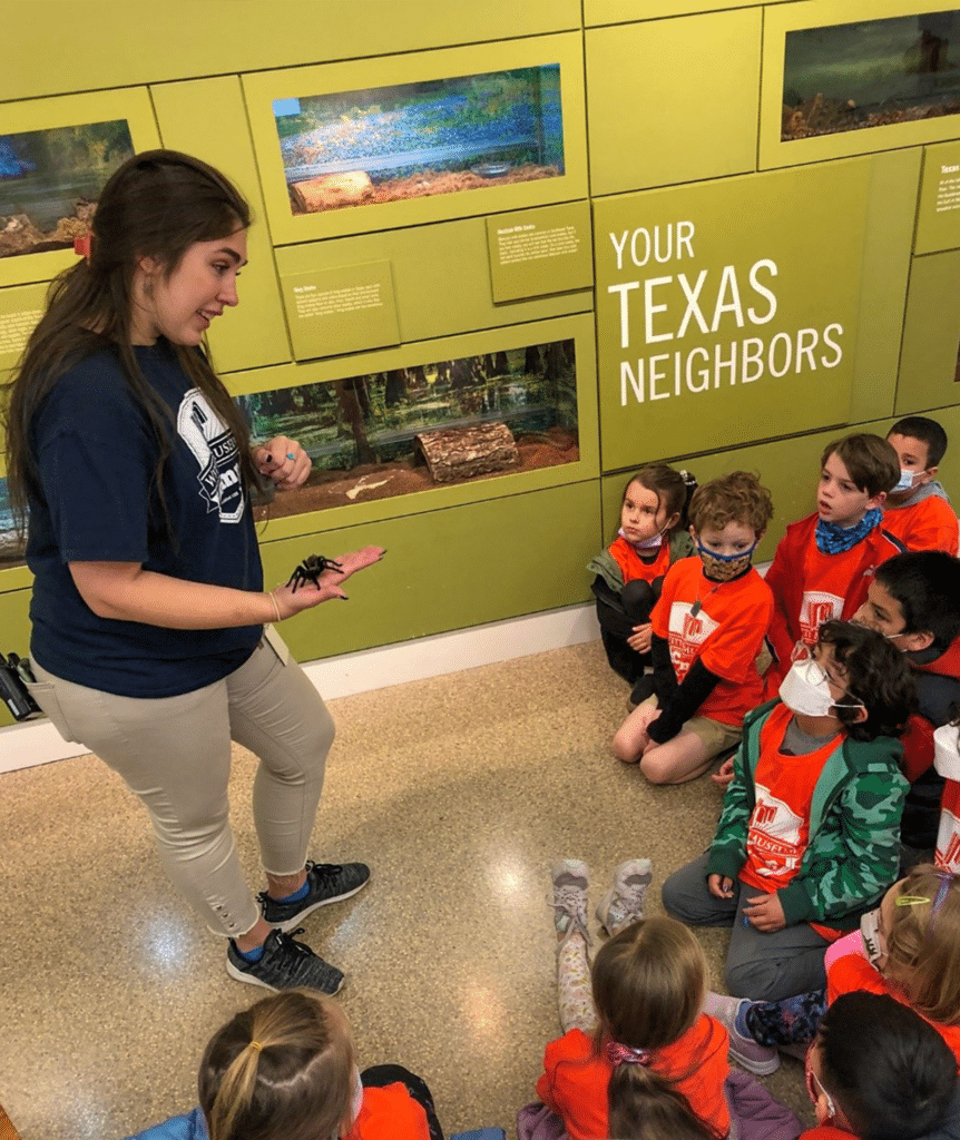 Kids at Witte Museum summer camp